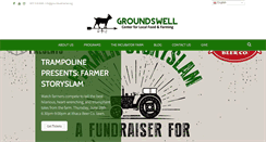 Desktop Screenshot of groundswellcenter.org